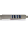 4 PORT PCI USB 3 ADAPTER CARD StarTech.com 4 Port USB 3.0 PCI Schnittstellenkarte - PCI SuperSpeed USB 3.0 Controller Karte - 2 x USB3.0 (Buchse) je 1x SATA/SP4 intern - nr 29