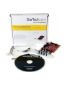 4 PORT PCI USB 3 ADAPTER CARD StarTech.com 4 Port USB 3.0 PCI Schnittstellenkarte - PCI SuperSpeed USB 3.0 Controller Karte - 2 x USB3.0 (Buchse) je 1x SATA/SP4 intern - nr 31