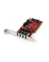 4 PORT PCI USB 3 ADAPTER CARD StarTech.com 4 Port USB 3.0 PCI Schnittstellenkarte - PCI SuperSpeed USB 3.0 Controller Karte - 2 x USB3.0 (Buchse) je 1x SATA/SP4 intern - nr 5