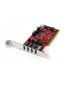 4 PORT PCI USB 3 ADAPTER CARD StarTech.com 4 Port USB 3.0 PCI Schnittstellenkarte - PCI SuperSpeed USB 3.0 Controller Karte - 2 x USB3.0 (Buchse) je 1x SATA/SP4 intern - nr 7