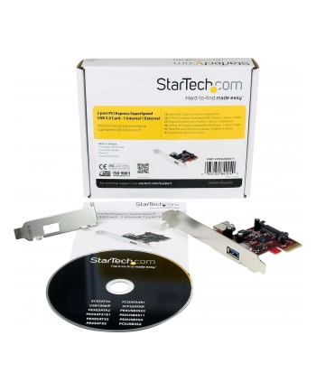 StarTech.com PCIE USB 3 CARD 1 INT & 1 EXT IN nr 1