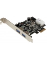 2 PORT PCIE USB 3 CARD W/ UASP StarTech.com 2 Port USB 3.0 PCI Express Schnittstellenkarte mit UASP und 4 Pin LP4 Molex - 2-fach SuperSpeed USB PCIe Karte - nr 13