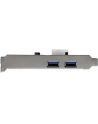 2 PORT PCIE USB 3 CARD W/ UASP StarTech.com 2 Port USB 3.0 PCI Express Schnittstellenkarte mit UASP und 4 Pin LP4 Molex - 2-fach SuperSpeed USB PCIe Karte - nr 25