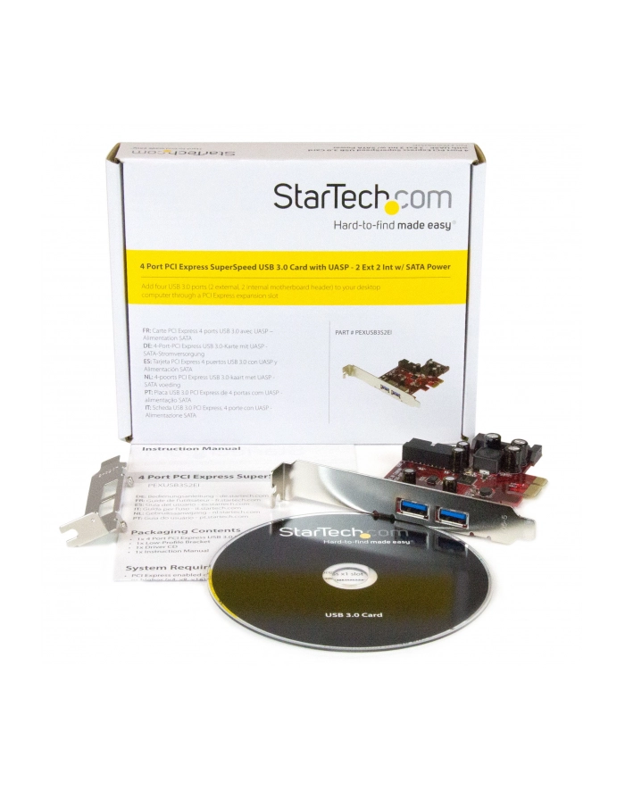 StarTech.com 4 PORT PCIE USB 3.0 CARD . główny