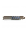 4 PORT PCIE USB 3.0 CARD StarTech.com 4 Port PCI Express USB 3.0 SuperSpeed Schnittstellenkarte mit UASP - SATA Strom - PCIe 4x USB 3.0 mit SATA-Anschluss - nr 15
