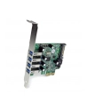 4 PORT PCIE USB 3.0 CARD StarTech.com 4 Port PCI Express USB 3.0 SuperSpeed Schnittstellenkarte mit UASP - SATA Strom - PCIe 4x USB 3.0 mit SATA-Anschluss - nr 20