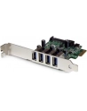 4 PORT PCIE USB 3.0 CARD StarTech.com 4 Port PCI Express USB 3.0 SuperSpeed Schnittstellenkarte mit UASP - SATA Strom - PCIe 4x USB 3.0 mit SATA-Anschluss - nr 28