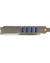 4 PORT PCIE USB 3.0 CARD StarTech.com 4 Port PCI Express USB 3.0 SuperSpeed Schnittstellenkarte mit UASP - SATA Strom - PCIe 4x USB 3.0 mit SATA-Anschluss - nr 35
