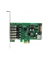 7 PORT PCIE USB 3.0 CARD StarTech.com 7 Port PCI Express USB 3.0 Karte - PCIe USB 3.0 (Super Speed) Schnittstellenkarte / Controller 6 x Extern und 1 x Intern - nr 10