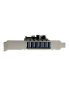 7 PORT PCIE USB 3.0 CARD StarTech.com 7 Port PCI Express USB 3.0 Karte - PCIe USB 3.0 (Super Speed) Schnittstellenkarte / Controller 6 x Extern und 1 x Intern - nr 1
