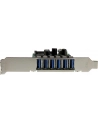 7 PORT PCIE USB 3.0 CARD StarTech.com 7 Port PCI Express USB 3.0 Karte - PCIe USB 3.0 (Super Speed) Schnittstellenkarte / Controller 6 x Extern und 1 x Intern - nr 21