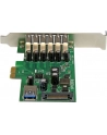 7 PORT PCIE USB 3.0 CARD StarTech.com 7 Port PCI Express USB 3.0 Karte - PCIe USB 3.0 (Super Speed) Schnittstellenkarte / Controller 6 x Extern und 1 x Intern - nr 25