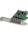 7 PORT PCIE USB 3.0 CARD StarTech.com 7 Port PCI Express USB 3.0 Karte - PCIe USB 3.0 (Super Speed) Schnittstellenkarte / Controller 6 x Extern und 1 x Intern - nr 30