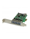 7 PORT PCIE USB 3.0 CARD StarTech.com 7 Port PCI Express USB 3.0 Karte - PCIe USB 3.0 (Super Speed) Schnittstellenkarte / Controller 6 x Extern und 1 x Intern - nr 31