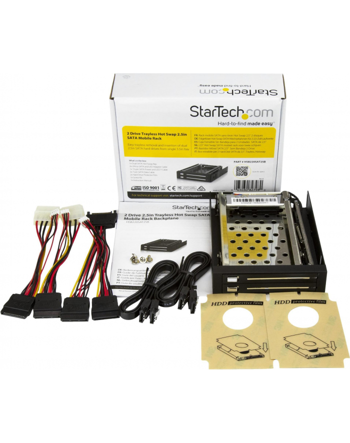 StarTech.com TRAYLESS SATA MOBILE RACK IN główny