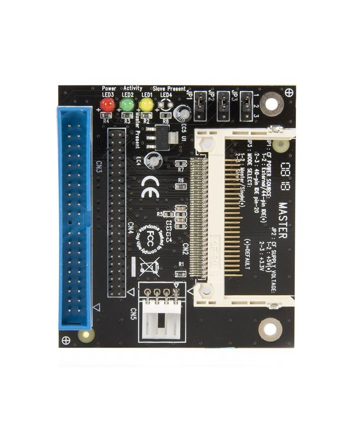 IDE TO CF SSD ADAPTER StarTech.com 40/44 Pin IDE auf Compact Flash SSD Adapter - CF Speicherkartenadapter auf 2,5/3,5'' IDE Adapter główny