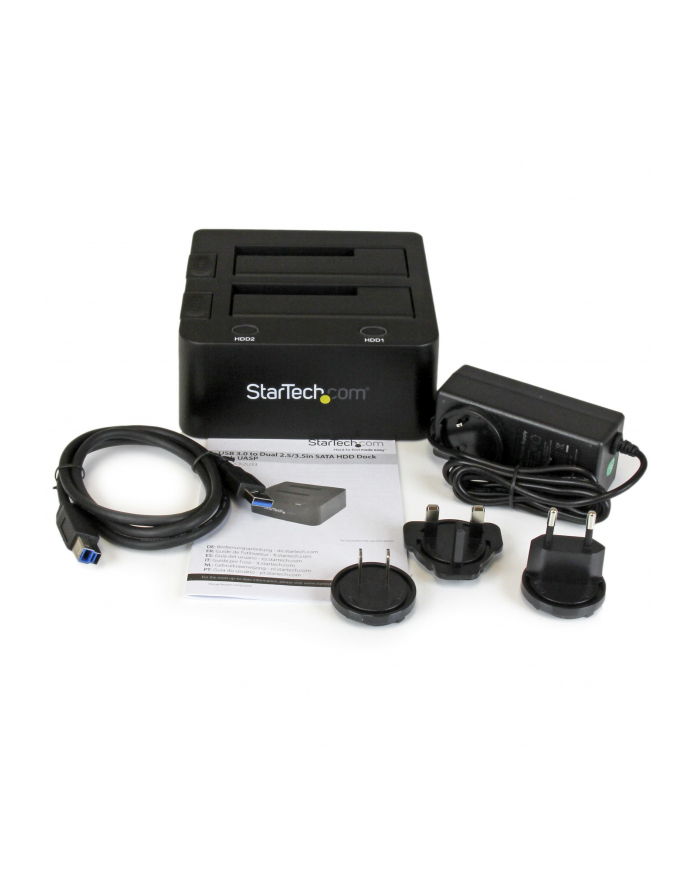 StarTech.com USB 3.0 DUAL SSD/HDD DOCK . główny