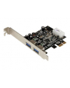 2 PORT PCIE USB 3 CARD W/ UASP StarTech.com 2 Port USB 3.0 PCI Express Schnittstellenkarte mit UASP und 4 Pin LP4 Molex - 2-fach SuperSpeed USB PCIe Karte - nr 34