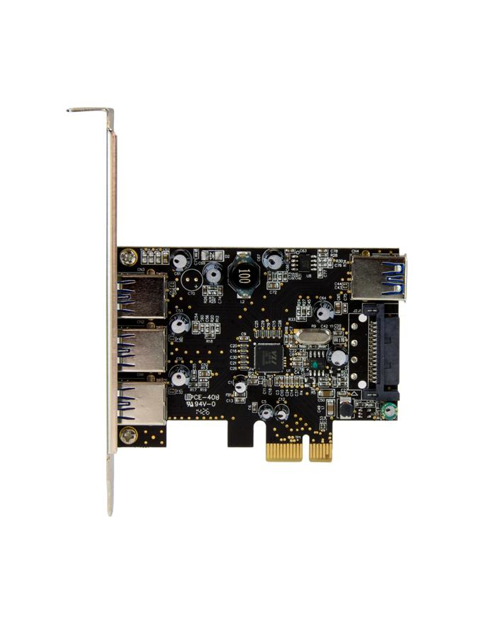 4 PORT PCIE USB 3.0 CARD StarTech.com 4 Port PCI Express USB 3.0 Karte - 4-fach PCIe USB 3.0 Schnittstellenkarte - 3 Externe und 1 Interner Anschluss główny