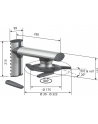 Vogel`s EPW 6565 PROJECTOR WALLMOUNT SILVER/ANTHRAZIT -10KG TURN TILT - nr 9