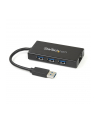 PORTABLE USB 3.0 HUB W/ GBE StarTech.com 3 Port USB 3.0 Hub mit Gigabit Ethernet Adapter aus Aluminum - Kompakter USB3 Hub mit GbE - nr 47