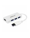 StarTech.com WHITE 4 PORT MINI USB 3.0 HUB . - nr 1