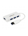 StarTech.com WHITE 4 PORT MINI USB 3.0 HUB . - nr 25