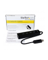 4 PORT PORTABLE USB 3.0 HUB StarTech.com 4 Port USB 3.0 SuperSpeed Hub - Schwarz - Portabler externer USB Hub mit eingebautem Kabel - nr 24