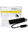 4 PORT PORTABLE USB 3.0 HUB StarTech.com 4 Port USB 3.0 SuperSpeed Hub - Schwarz - Portabler externer USB Hub mit eingebautem Kabel - nr 3