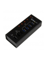 StarTech.com 4PT USB3 HUB PLUS 3 CHARGE PTS . - nr 12