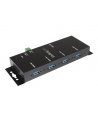 4 PORT USB 3.0 HUB StarTech.com Montierbarer 4 Port Industrieller USB 3.0 SuperSpeed Hub inkl. Netzteil - nr 17