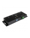 4 PORT USB 3.0 HUB StarTech.com Montierbarer 4 Port Industrieller USB 3.0 SuperSpeed Hub inkl. Netzteil - nr 20