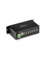 7 PORT RUGGED USB HUB StarTech.com Industrieller montierbarer 7 Port USB 2.0 Hub - Schwarz - nr 16