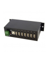 7 PORT RUGGED USB HUB StarTech.com Industrieller montierbarer 7 Port USB 2.0 Hub - Schwarz - nr 17