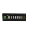 7 PORT RUGGED USB HUB StarTech.com Industrieller montierbarer 7 Port USB 2.0 Hub - Schwarz - nr 19