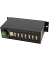 7 PORT RUGGED USB HUB StarTech.com Industrieller montierbarer 7 Port USB 2.0 Hub - Schwarz - nr 3