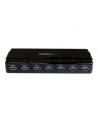 7 PORT USB 3.0 HUB W/ ADAPTER StarTech.com 7 Port USB 3.0 SuperSpeed Hub - USB 3 Hub Netzteil / Stromanschluss und Kabel - Schwarz - nr 12