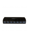 7 PORT USB 3.0 HUB W/ ADAPTER StarTech.com 7 Port USB 3.0 SuperSpeed Hub - USB 3 Hub Netzteil / Stromanschluss und Kabel - Schwarz - nr 17