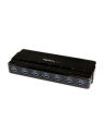 7 PORT USB 3.0 HUB W/ ADAPTER StarTech.com 7 Port USB 3.0 SuperSpeed Hub - USB 3 Hub Netzteil / Stromanschluss und Kabel - Schwarz - nr 1