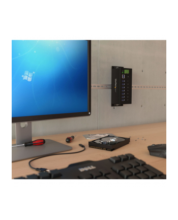 StarTech.com 7 PORT INDUSTRIAL USB 3.0 HUB .