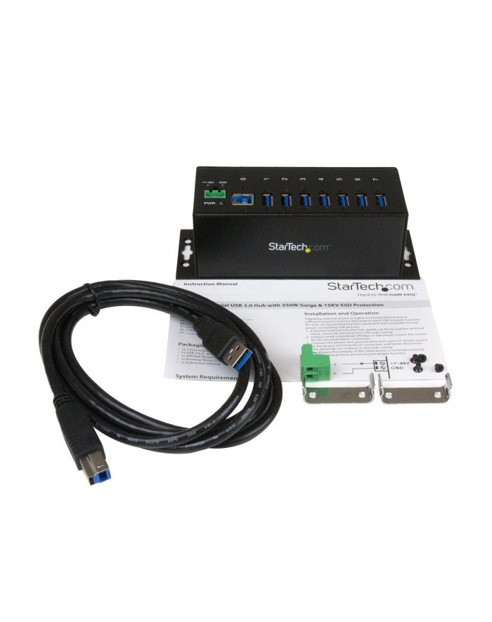 StarTech.com 7 PORT INDUSTRIAL USB 3.0 HUB . główny