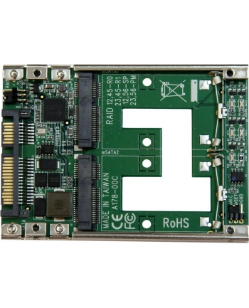 StarTech.com DUAL MSATA SSD RAID TO SATA .