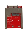 MSATA SSD TO 2.5 SATA ADAPTER StarTech.com mSATA SSD auf 2,5 Zoll SATA Adapter / Konverter - mSATA auf 22-Pin SATA 6,4cm HDD Adapter - nr 15
