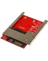 MSATA SSD TO 2.5 SATA ADAPTER StarTech.com mSATA SSD auf 2,5 Zoll SATA Adapter / Konverter - mSATA auf 22-Pin SATA 6,4cm HDD Adapter - nr 17