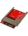 MSATA SSD TO 2.5 SATA ADAPTER StarTech.com mSATA SSD auf 2,5 Zoll SATA Adapter / Konverter - mSATA auf 22-Pin SATA 6,4cm HDD Adapter - nr 18