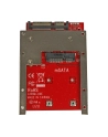 MSATA SSD TO 2.5 SATA ADAPTER StarTech.com mSATA SSD auf 2,5 Zoll SATA Adapter / Konverter - mSATA auf 22-Pin SATA 6,4cm HDD Adapter - nr 19