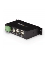 4 PORT RUGGED USB HUB StarTech.com Przemysłowy 4 Port USB 2.0 Hub - USB Metall Hub - 4x USB-A 1x USB-B - nr 11