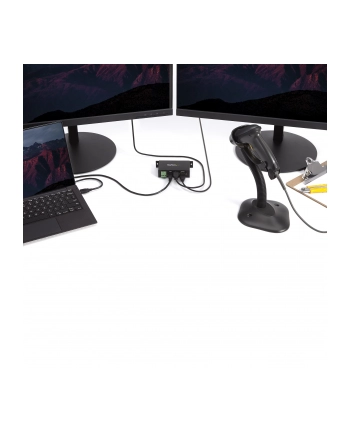 4 PORT RUGGED USB HUB StarTech.com Przemysłowy 4 Port USB 2.0 Hub - USB Metall Hub - 4x USB-A 1x USB-B nr 2