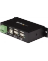 4 PORT RUGGED USB HUB StarTech.com Przemysłowy 4 Port USB 2.0 Hub - USB Metall Hub - 4x USB-A 1x USB-B - nr 30