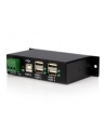 4 PORT RUGGED USB HUB StarTech.com Przemysłowy 4 Port USB 2.0 Hub - USB Metall Hub - 4x USB-A 1x USB-B - nr 4